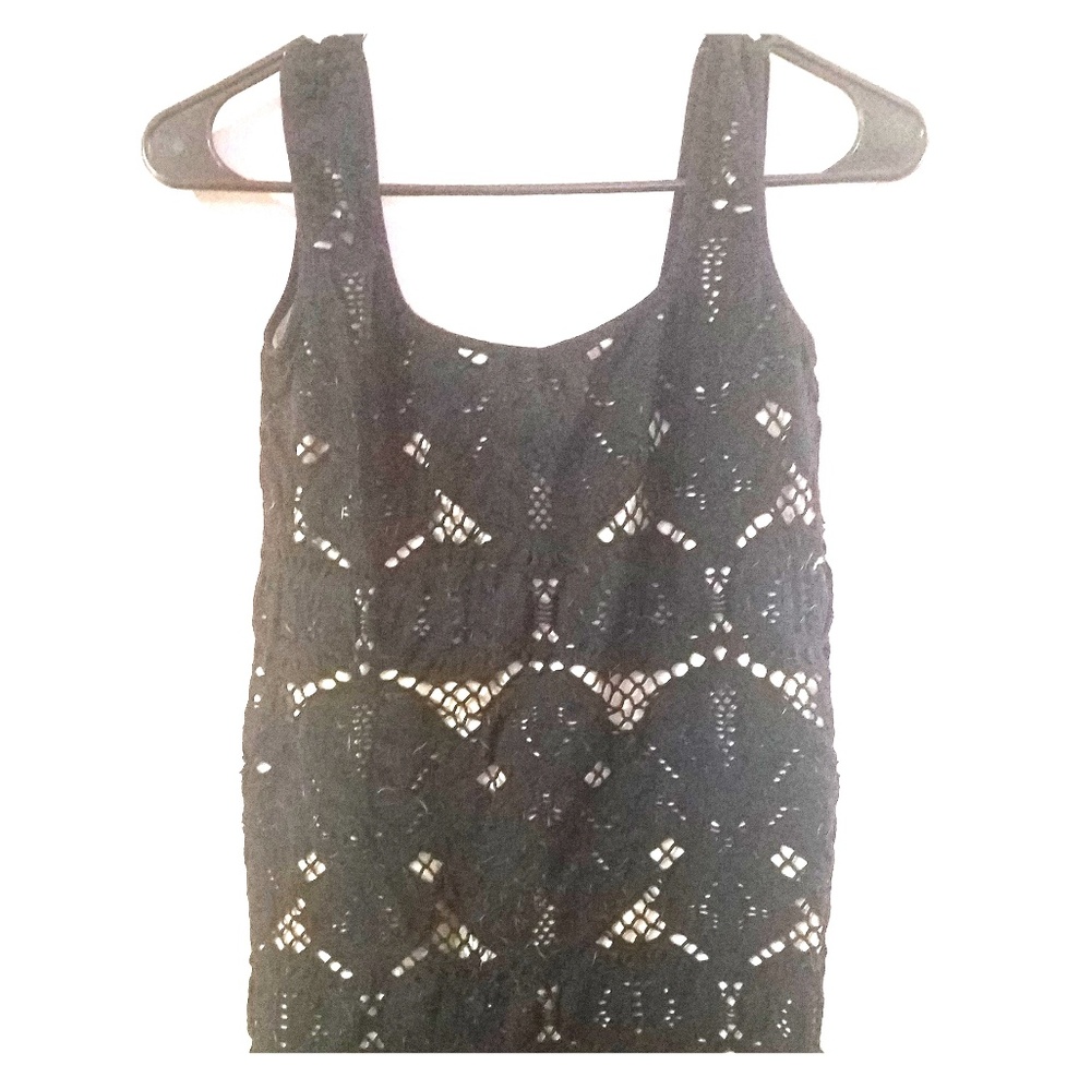 Black Lace Bodycon Dress